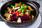 青豆烧茄子