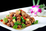 青椒土鸭