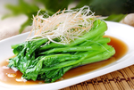 热白灼菜心