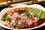 热菜鲜椒牛蛙