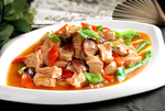 热香菇烩豆腐