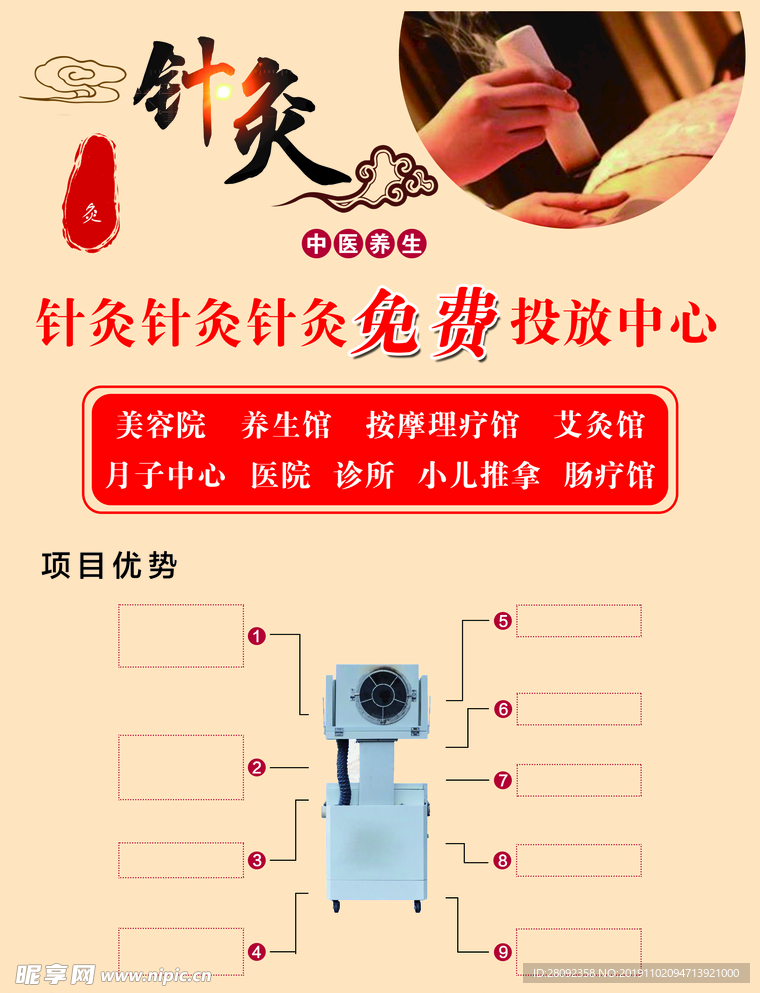 中医单页