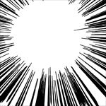 爆炸放射线条边框