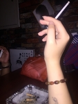 拿烟的手