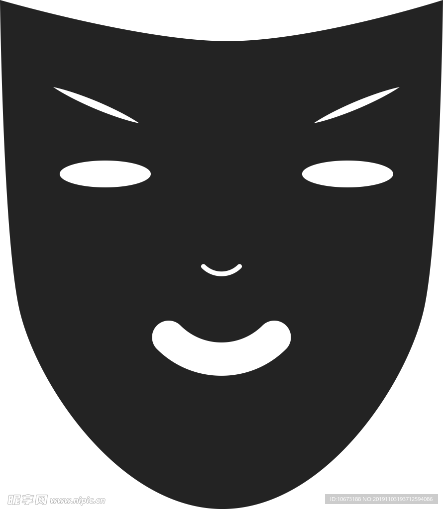 卡通面具