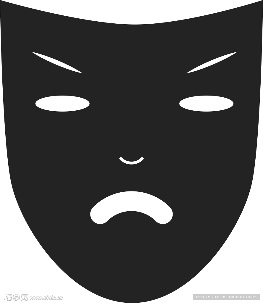 卡通面具