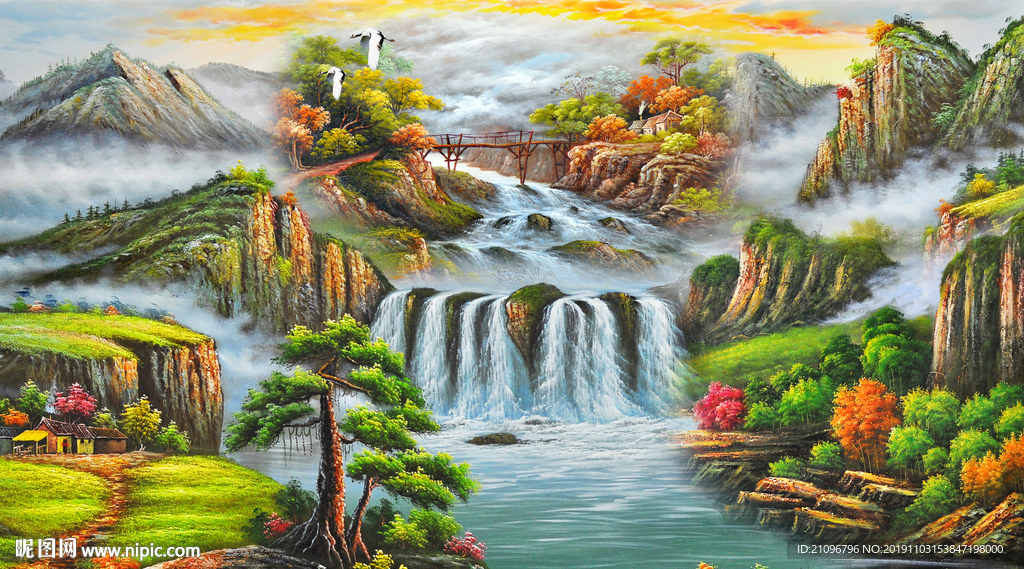 电视背景