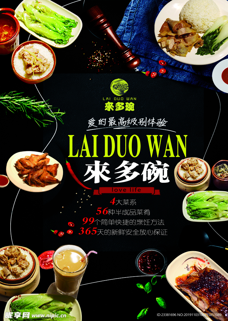 饮食海报
