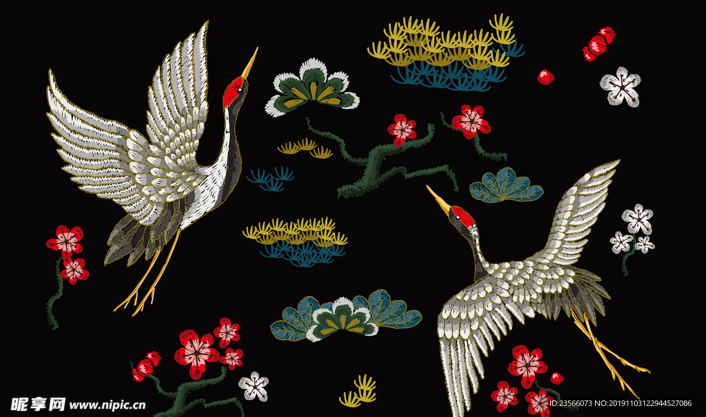 中国风传统花纹图案