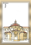 手绘建筑
