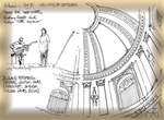 手绘建筑