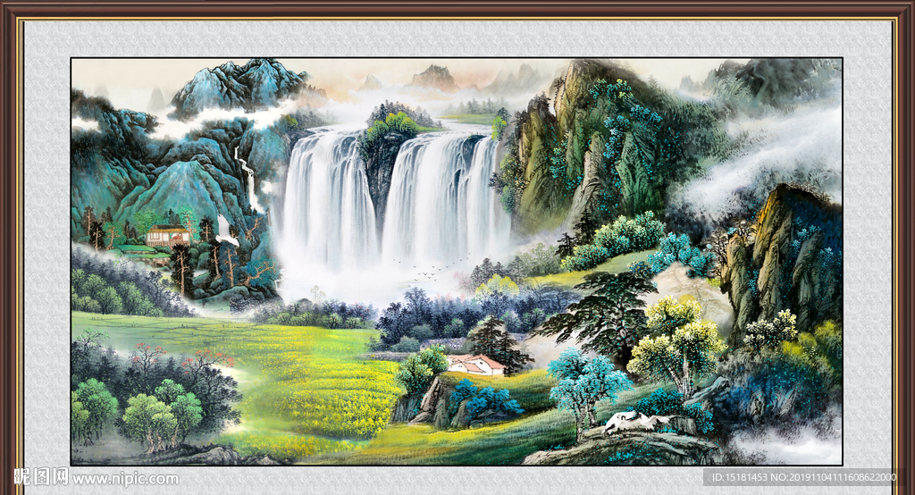 山水画