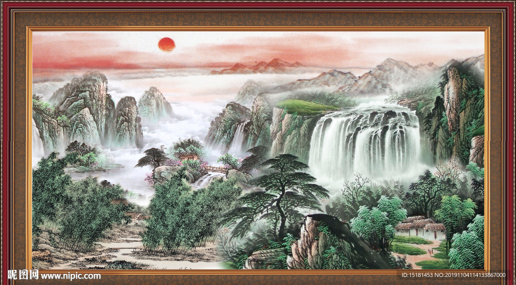 山水画