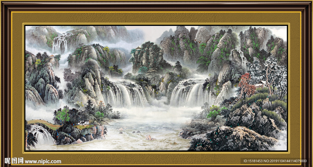 山水画