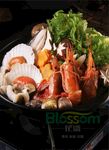 高清海鲜  扇贝 虾  海鲜拼