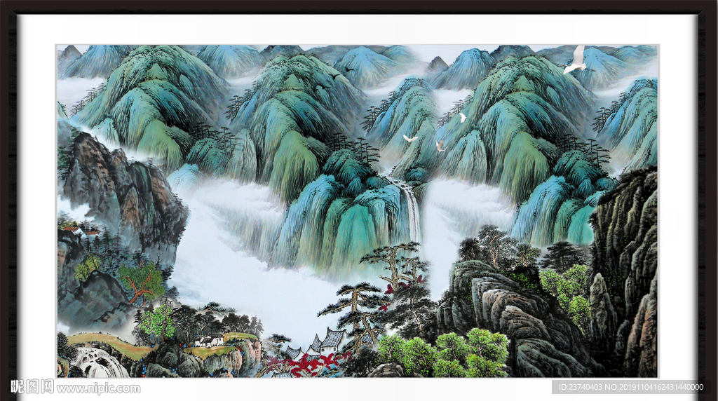 山水画