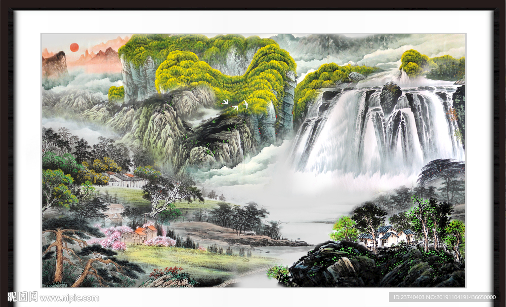 山水画