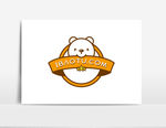 卡通小熊logo