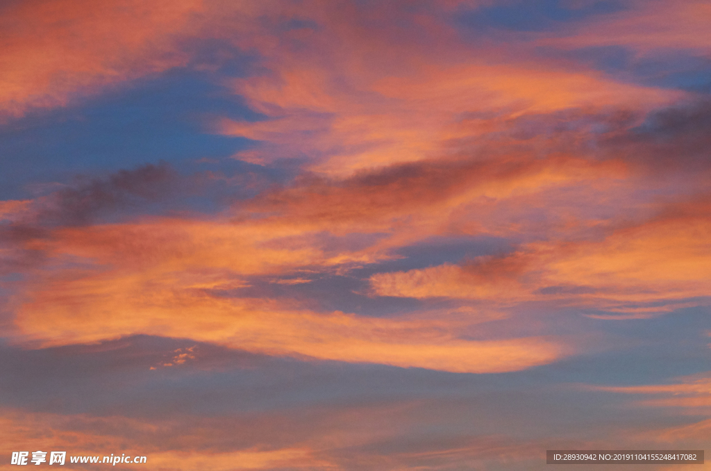 夕阳天空
