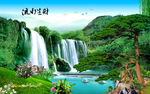 流水生财风景
