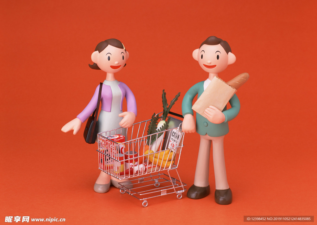 手工人偶摆件