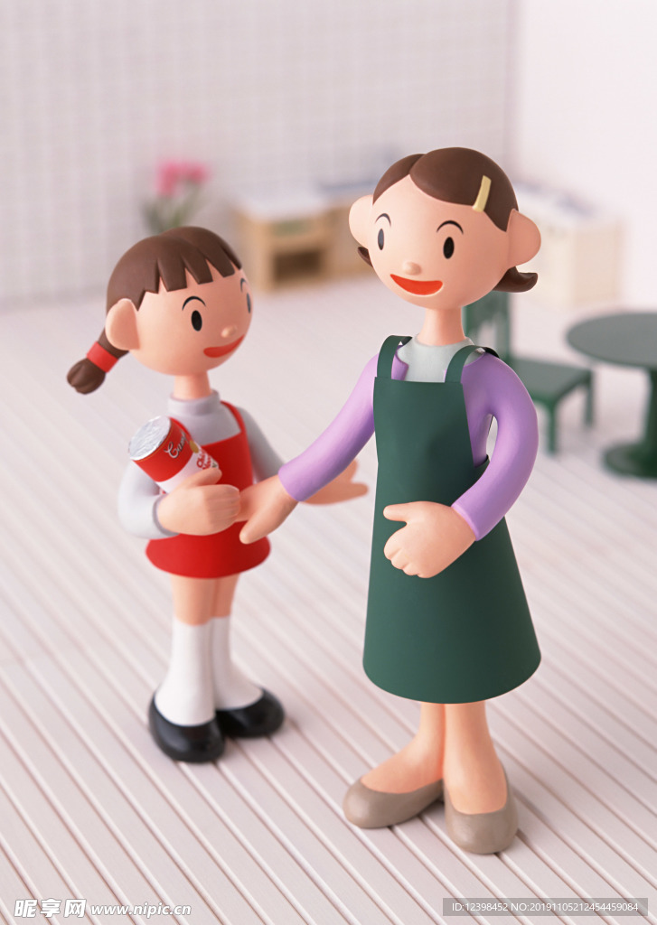 手工人偶摆件