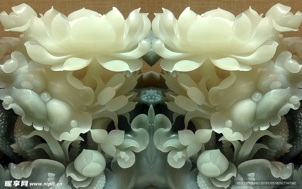 玉石莲花