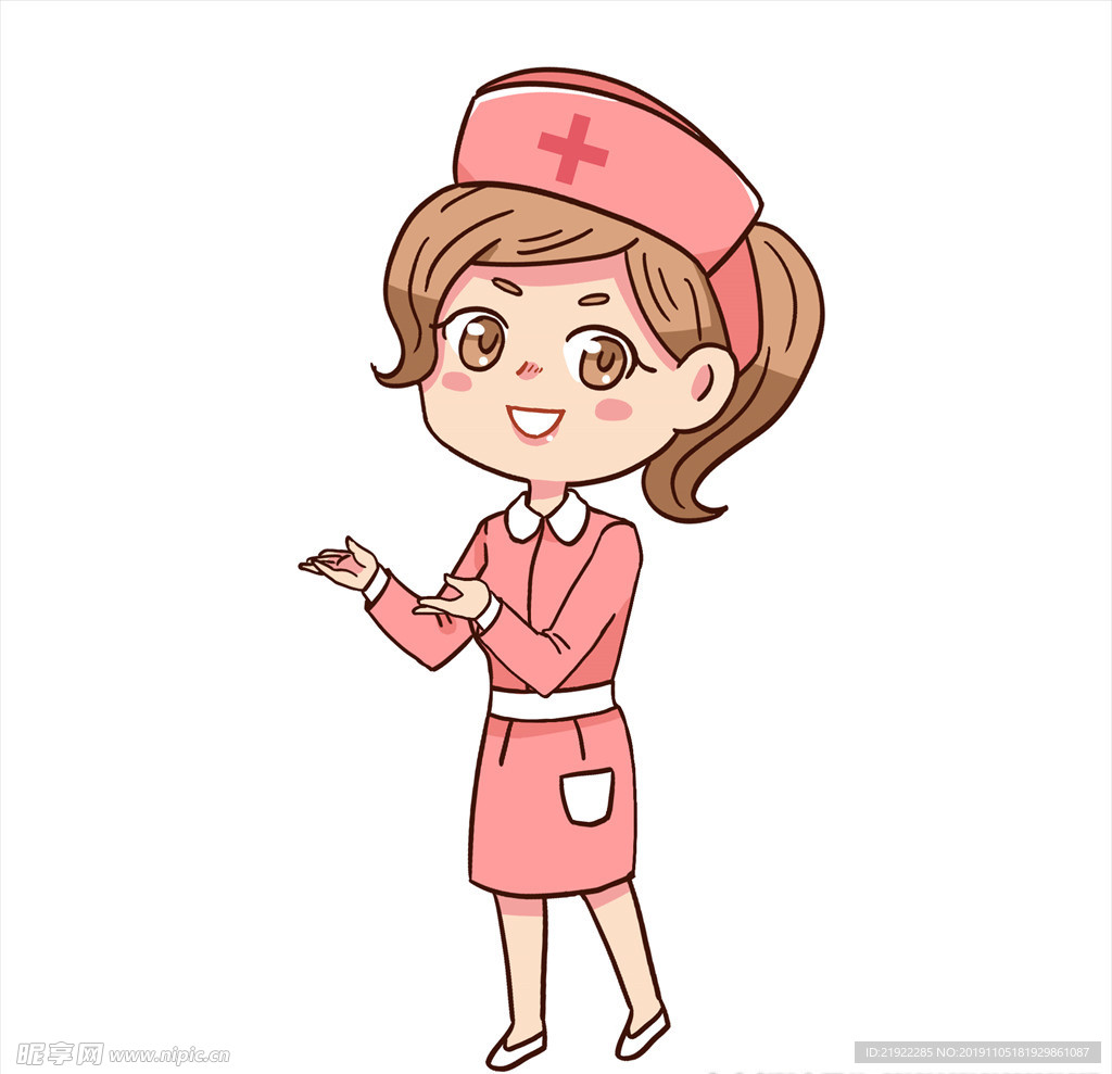 卡通护士图片