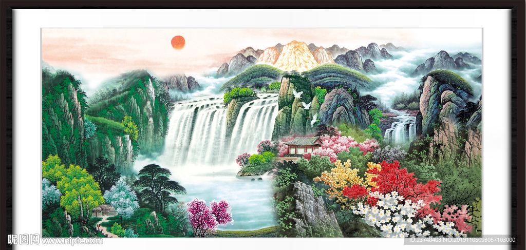 山水画