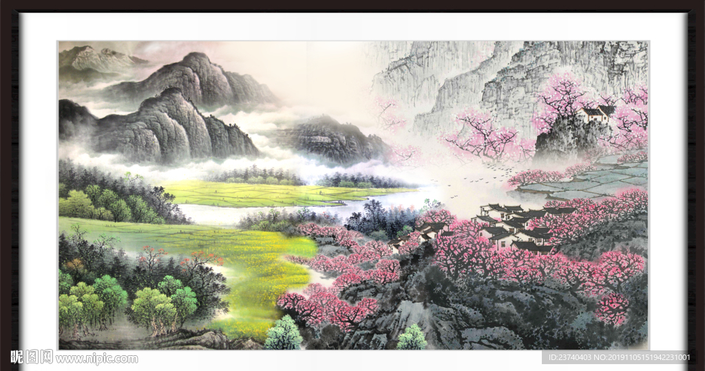 山水画