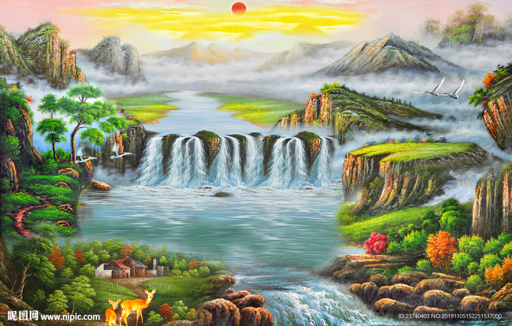 电视背景