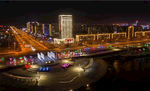 夜景 灯光 黄骅港 渤海新区
