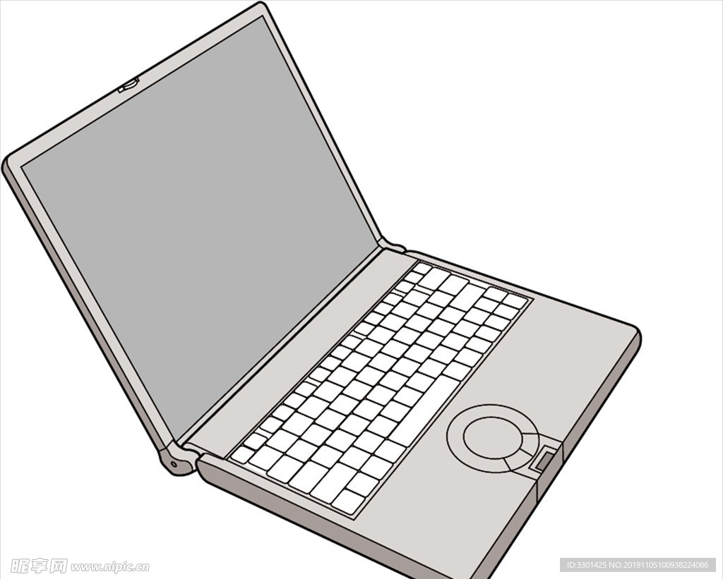 电子图标系列 笔记本电脑