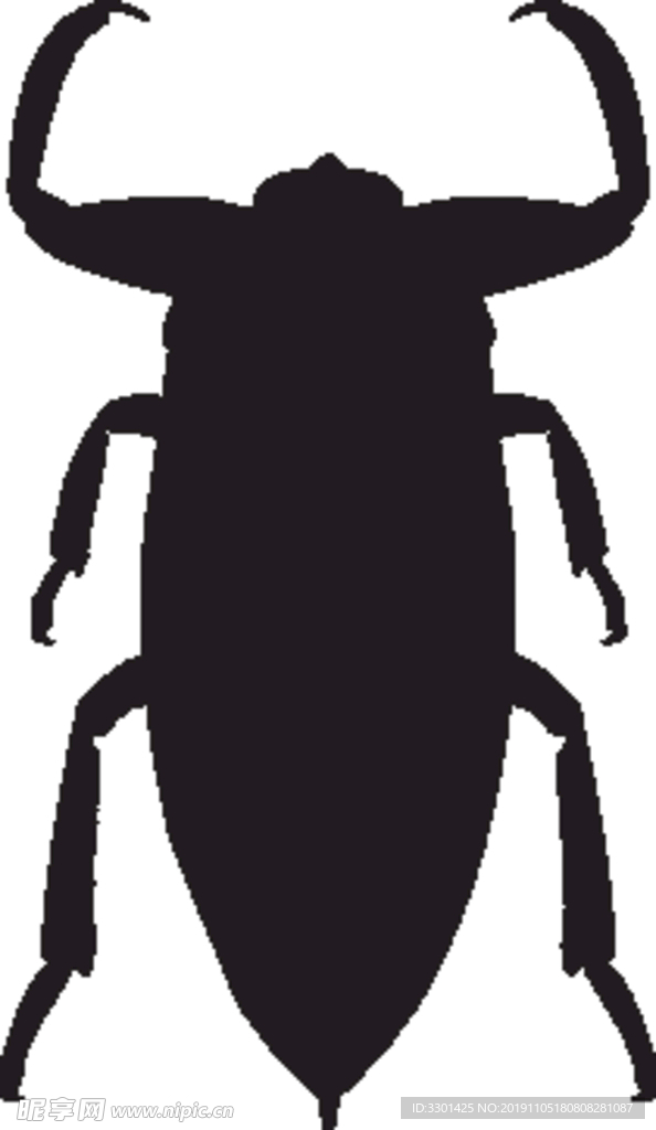 昆虫系列 蝎蝽剪影