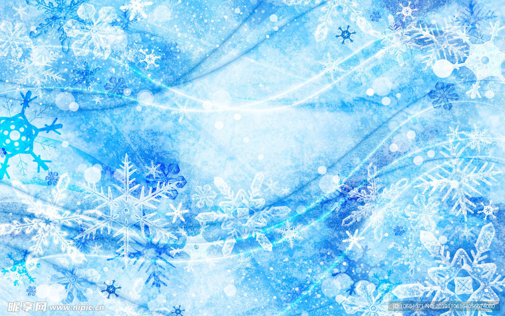 高清创意手绘卡通冬季雪人插画