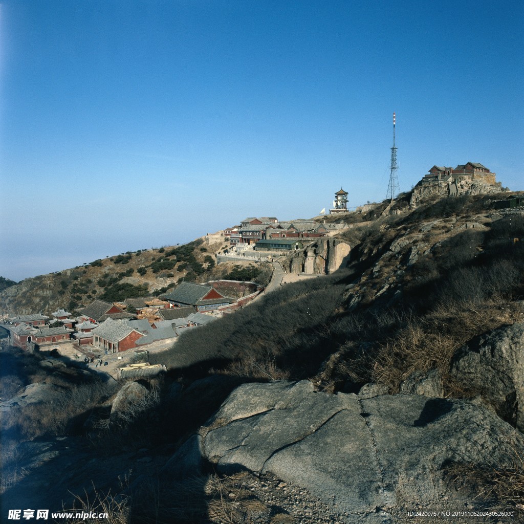高山俯视