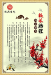 中国风制度展板