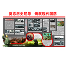 国防教育文化墙