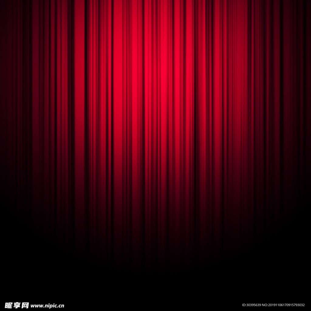 红色舞台背景