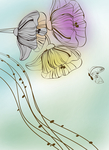 手绘花朵