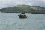 海岛渔家打鱼
