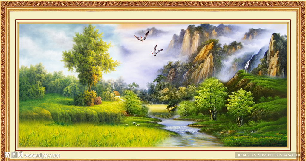 油画
