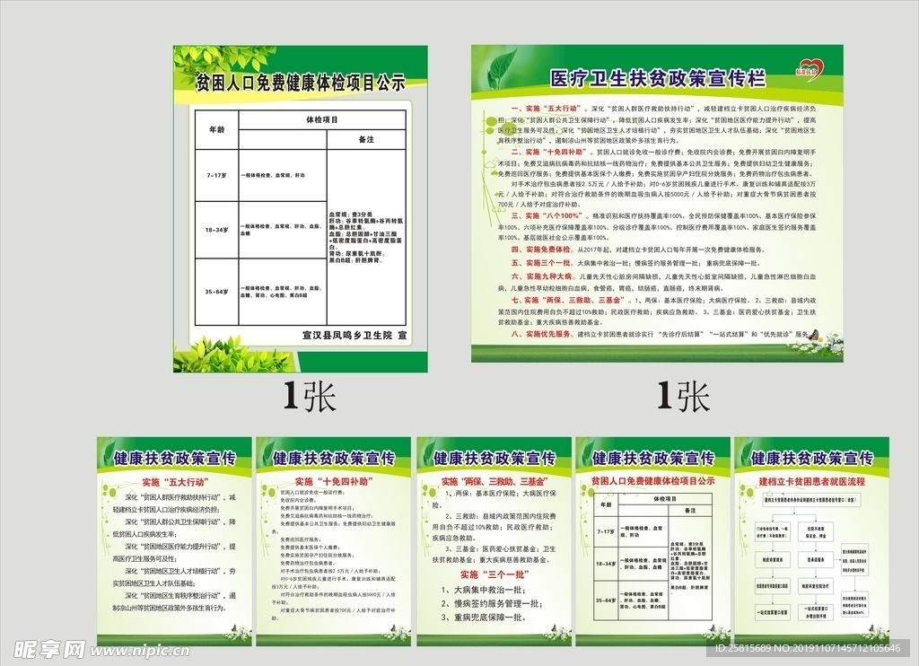 健康扶贫政策宣传栏宣传制度