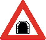 前方隧道