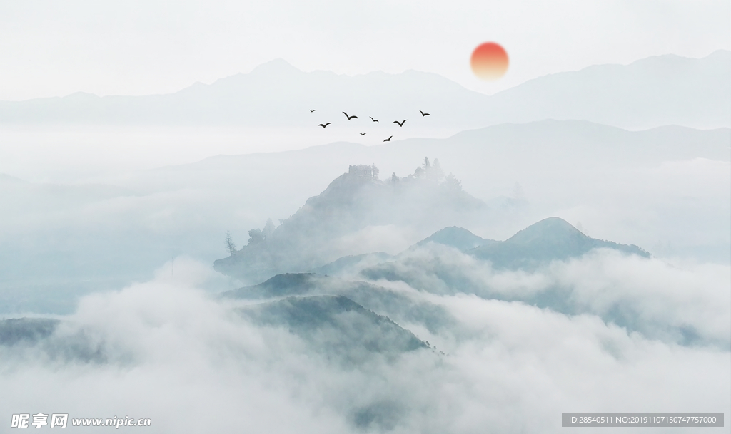 水墨山水图片