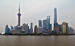高清蓝天下上海东方明珠建筑