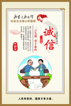 社会价值观宣传展板