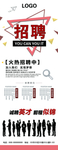 简洁大气招聘海报