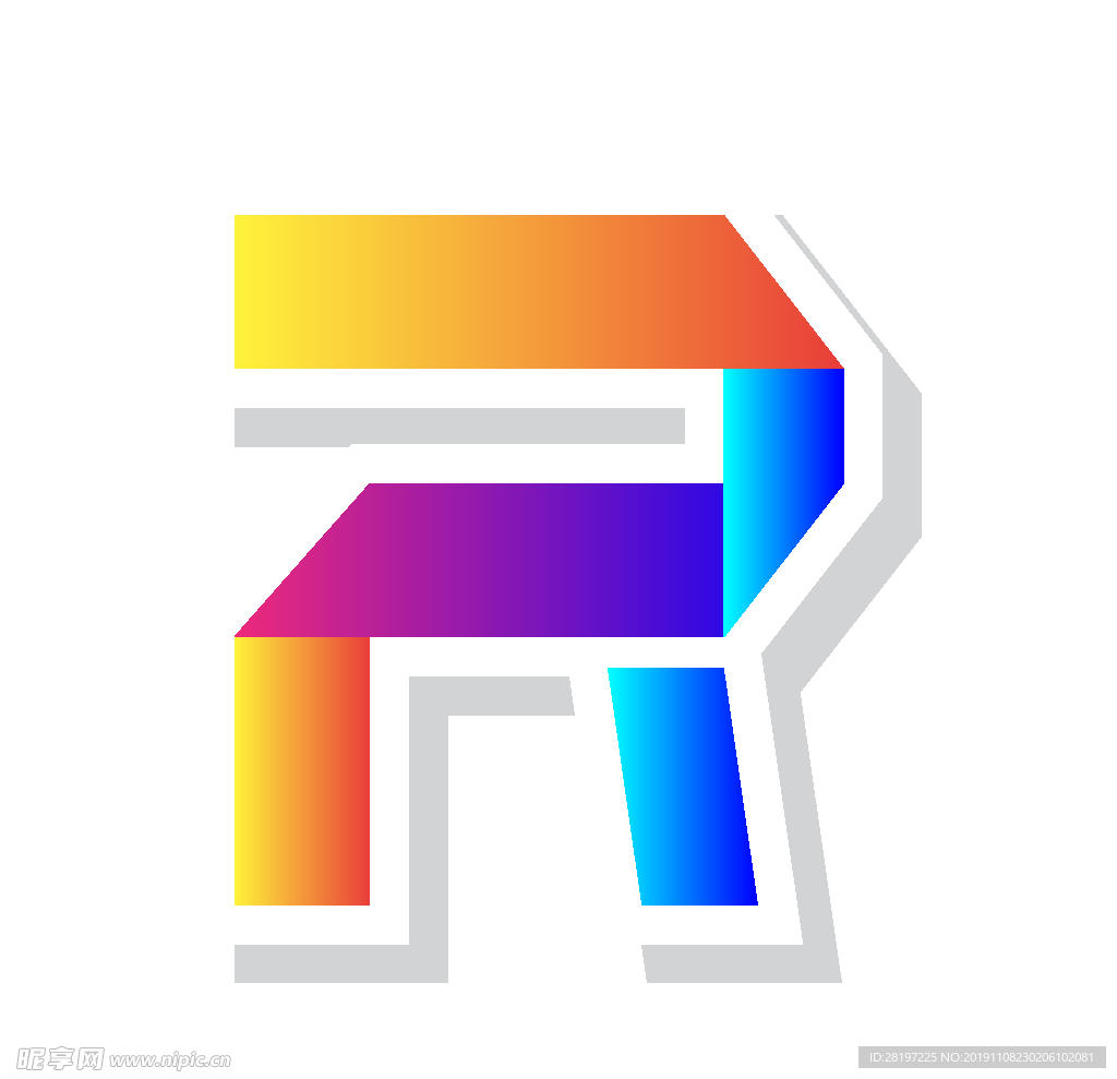 矢量科技字母