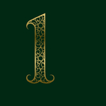 矢量金属花纹字体